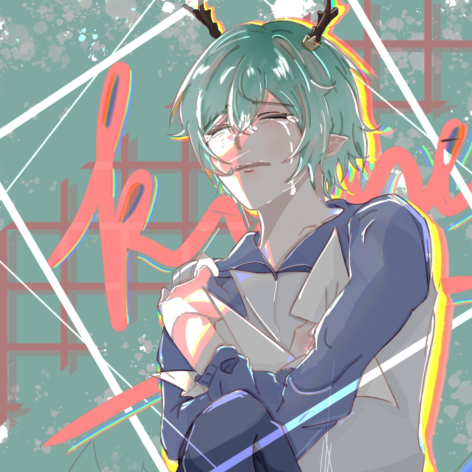 【鹿喑kana】海龙海龙别哭了