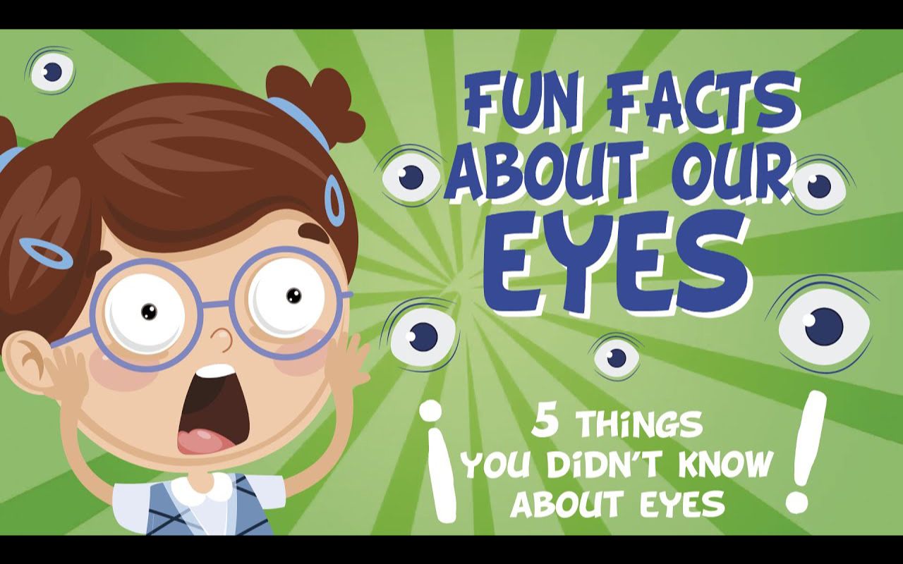 [图]关于眼睛的有趣事实 Fun facts about our eyes