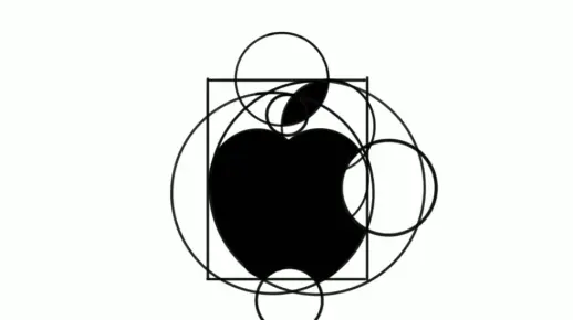 30秒画苹果logo