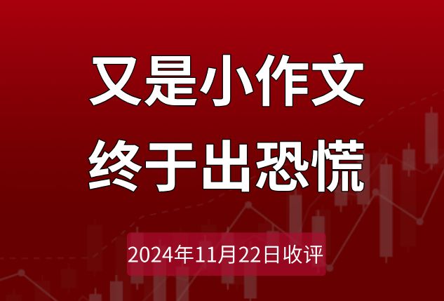 2024.11.22收评:又是小作文,终于出恐慌哔哩哔哩bilibili