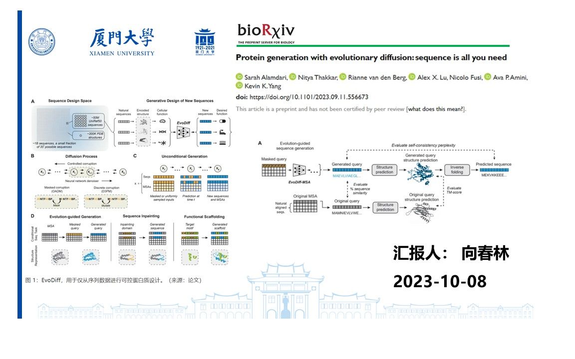 20231008 文献汇报(向春林)哔哩哔哩bilibili