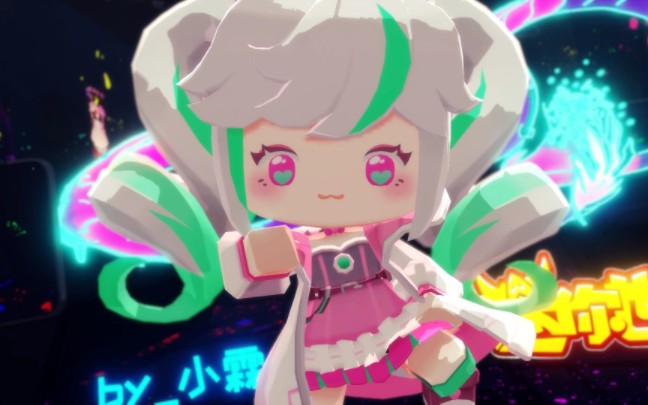 【迷你世界】超燃!诺娜娜电音舞蹈ch4ng