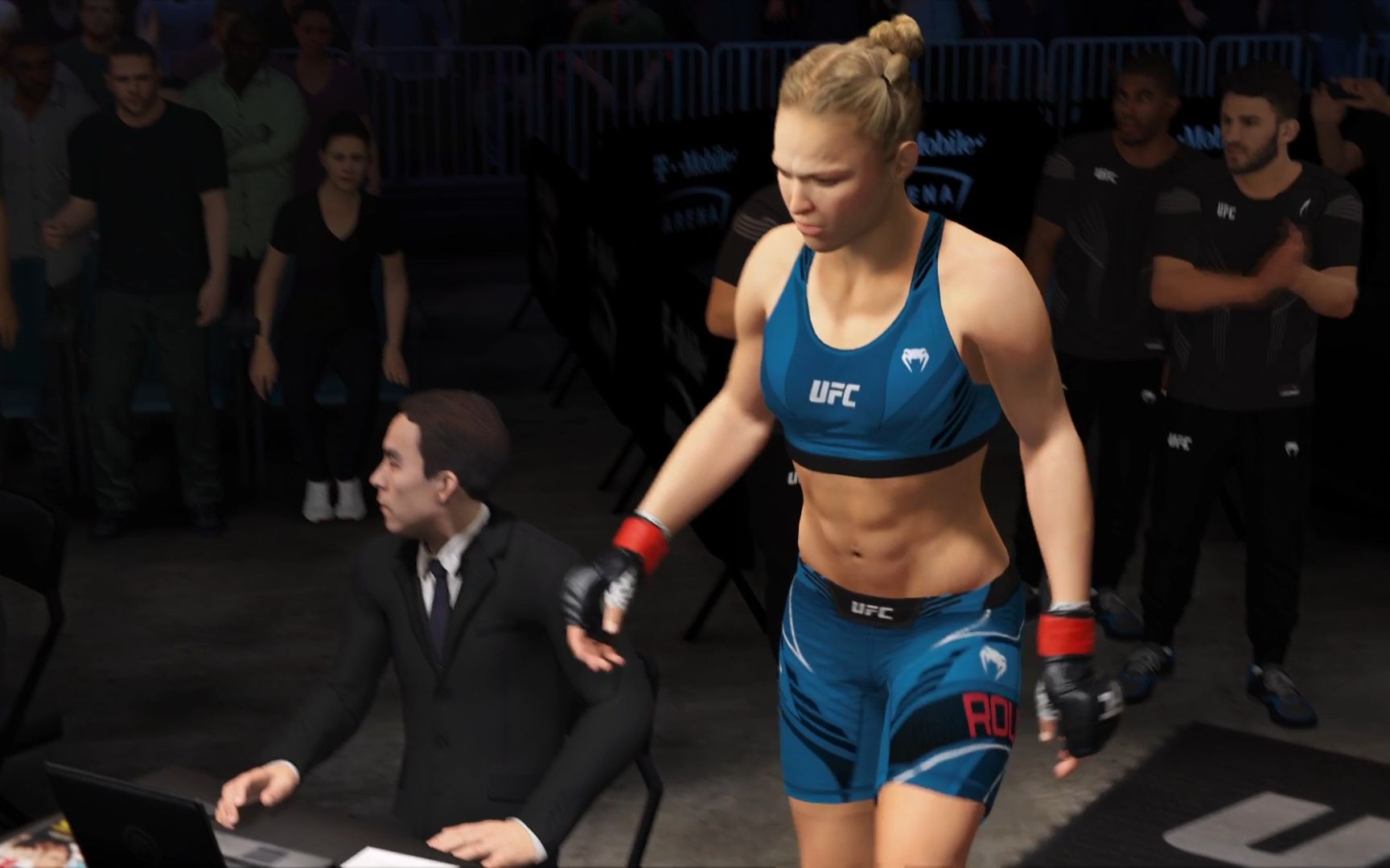 ufc4 自定义组合 女子雏量级 隆达罗西 双赢