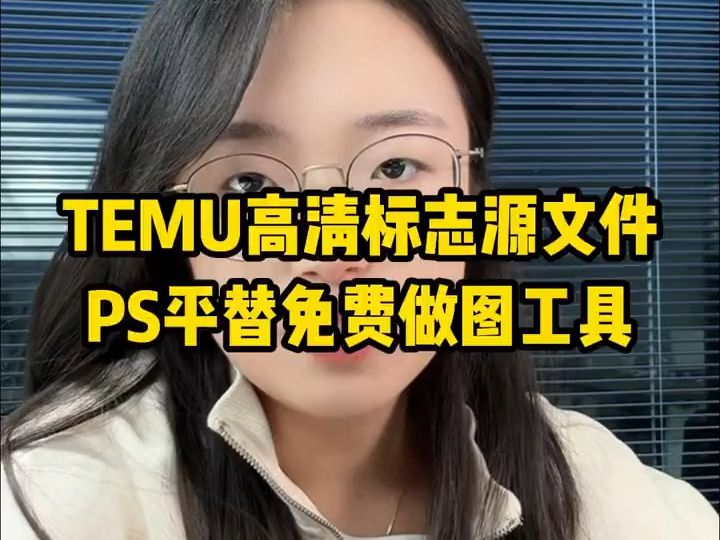 给大家准备了一份TEMU全网最高清标志原文件,拿走不谢哔哩哔哩bilibili