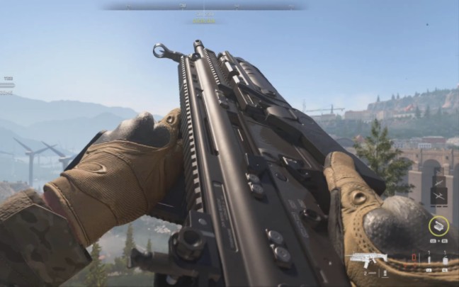 mwii scar全榴弹发射器换弹演示