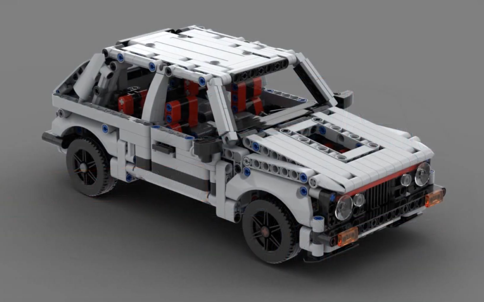 大众 高尔夫 gti mk1 lego乐高 technic科技/机械 moc