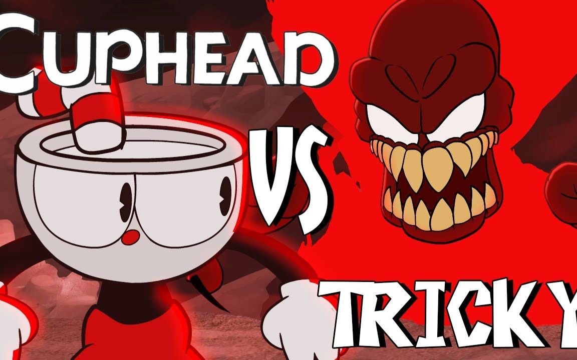 cuphead vs tricky (boss battle animation)