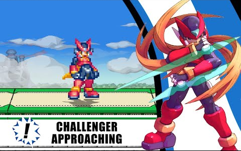 【洛克人(zero)篇】游戏明星大乱斗400人最高难度一命通关