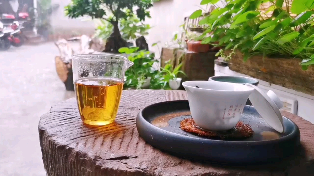 煮茶,听雨的日子!