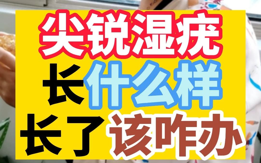 尖锐湿疣长什么样?哔哩哔哩bilibili