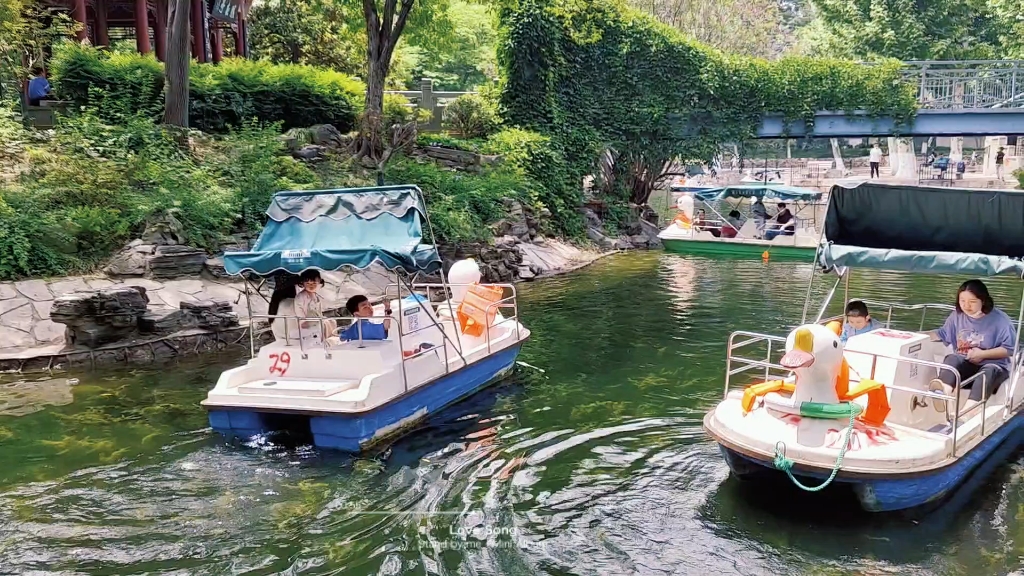 武汉中山公园划船
