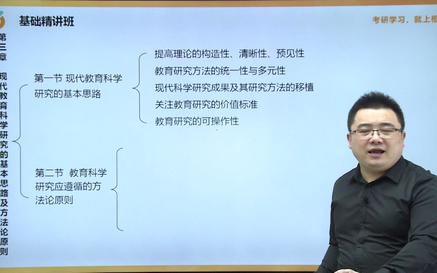 [图]【2023教育学考研】裴娣娜《教育研究方法导论》基础精讲（八）|橙啦考研