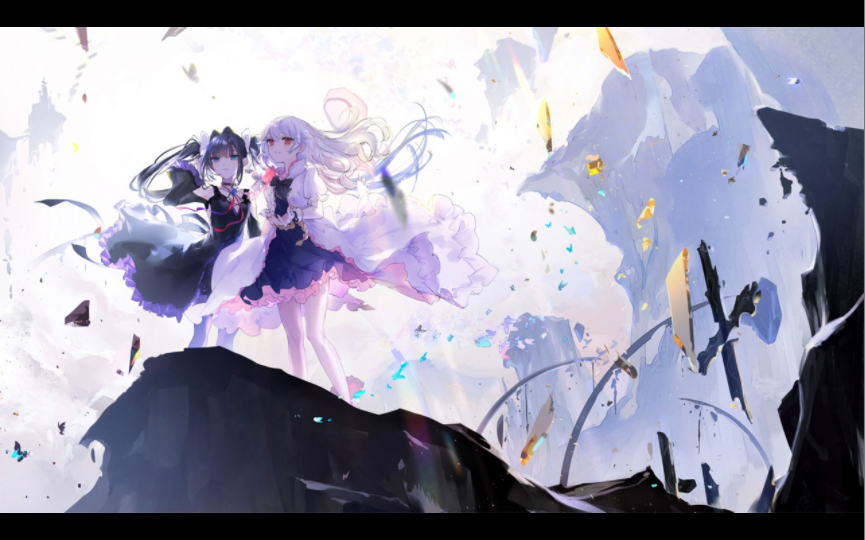 光和对立贴贴!_哔哩哔哩bilibili