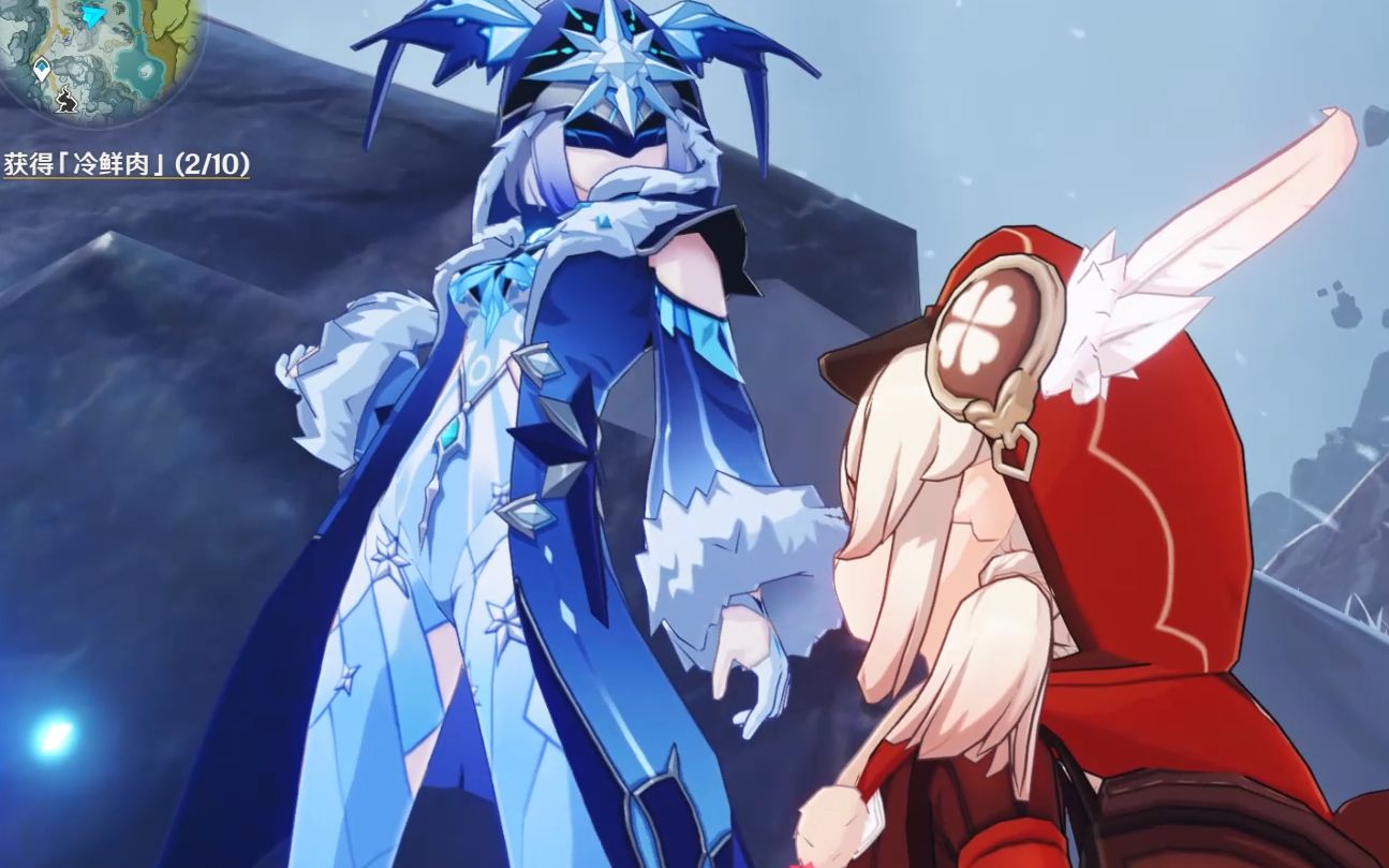 近距离看冰萤术士,是冰雪女神无误