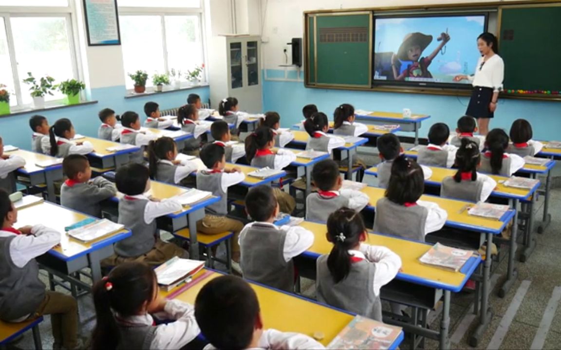 [图]【获奖】部编版小学一年级语文下册2-张老师《语文园地二_识字加油站+字词句运用》-省级优质课公开教学视频