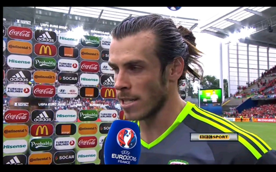 贝尔欧洲杯英格兰赛后采访