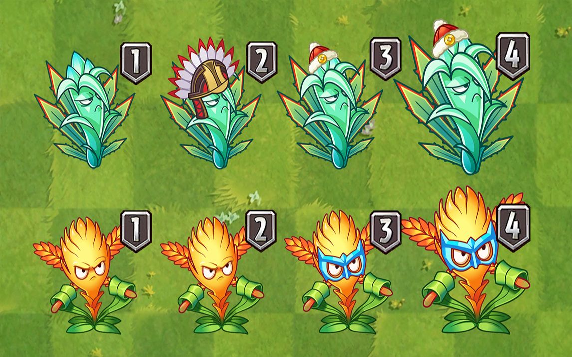 植物大战僵尸2:龙舌兰和凤梨链刃全面对比,谁才是最强剑客?