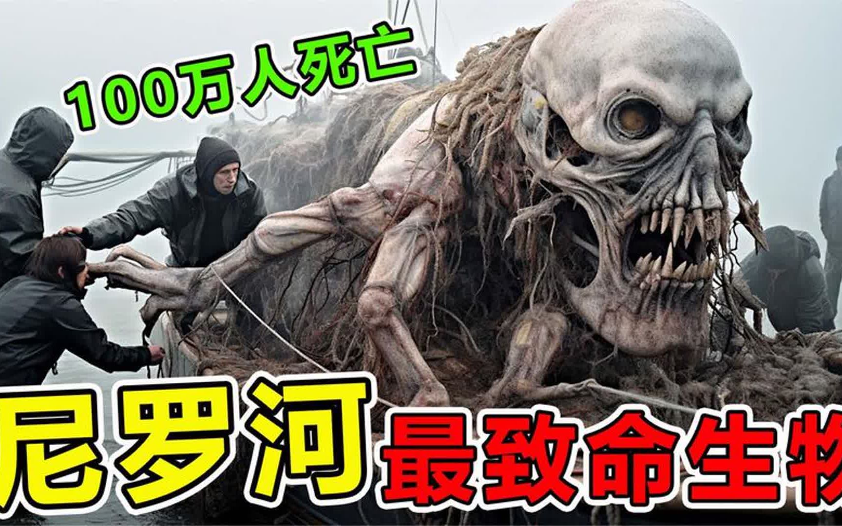 [图]尼罗河“最危险”10大生物，长6米咬合力5000磅，导致100万人死亡