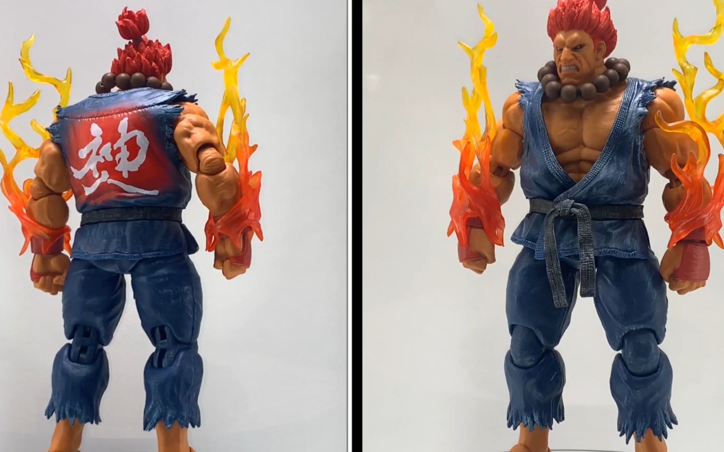 街头霸王storm collectible gouki _ akuma unbox u0026 review pt-br