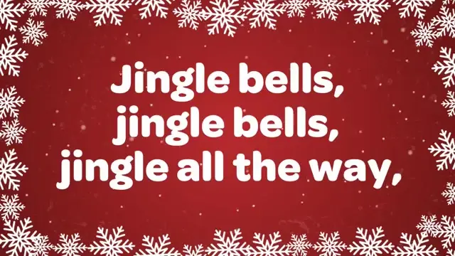 Jingle Bells with Lyrics, Kids Christmas Songs