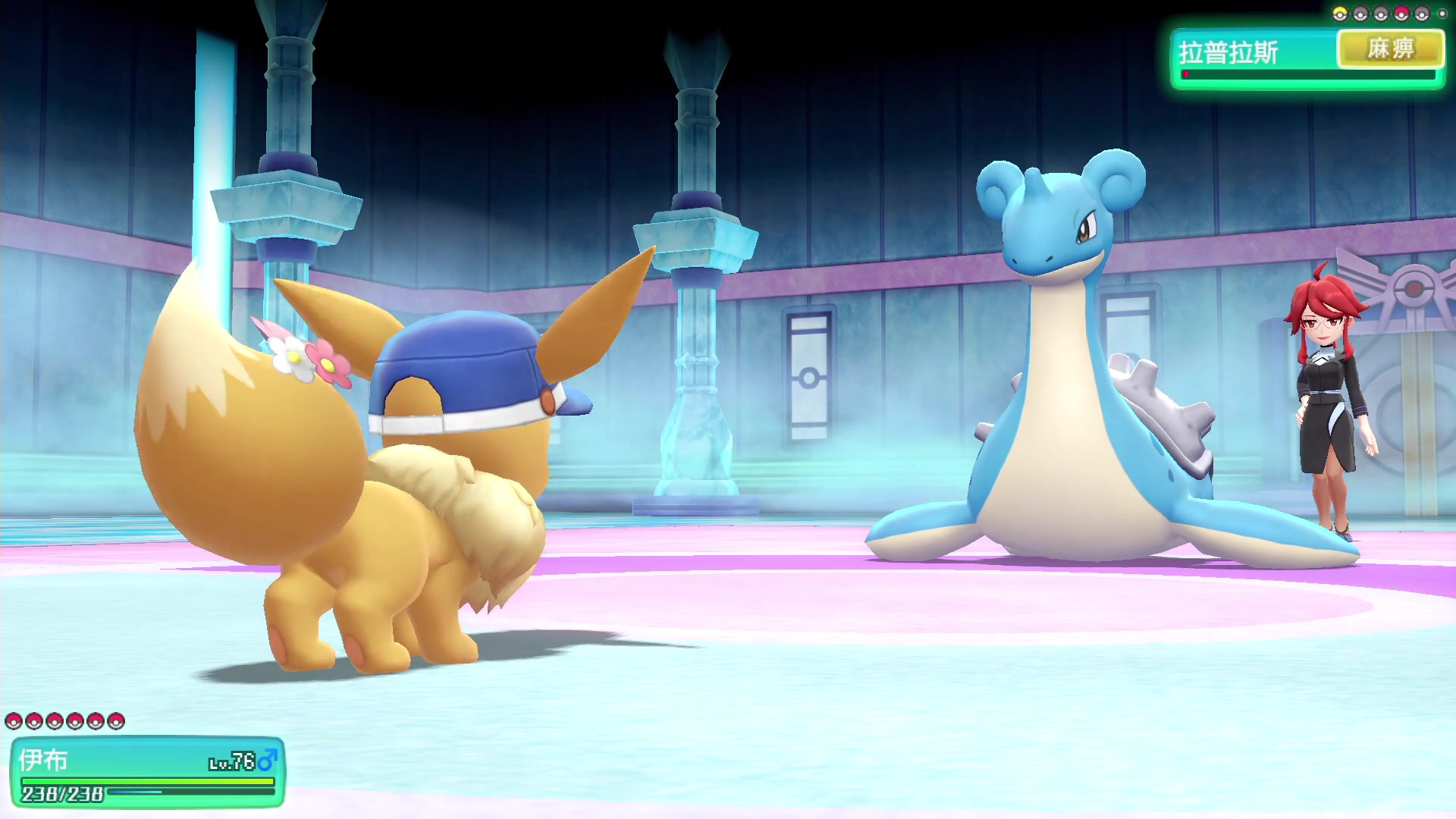 ns精灵宝可梦【伊布】实况流程 解说向视频第十七期(完结)_哔哩哔哩