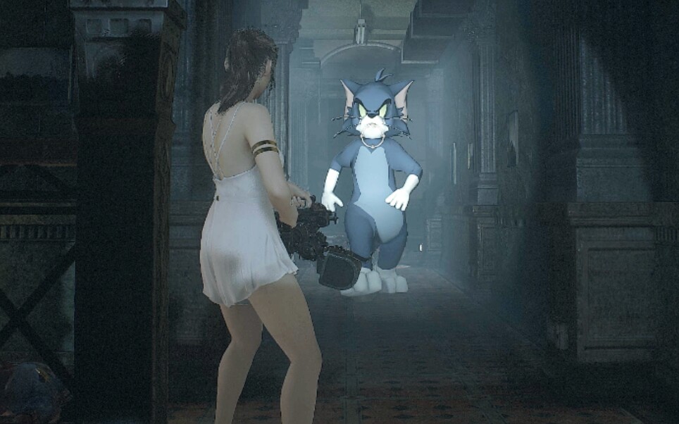 《生化危机2重制版》汤姆猫暴君mod