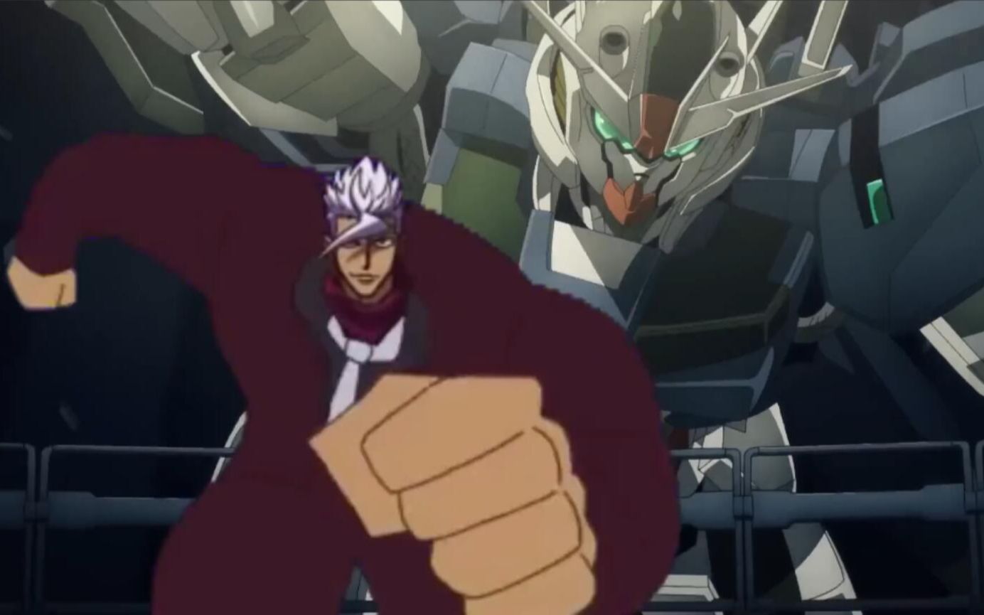 【水星的魔女】被狸猫不小心拍死的奥尔加团长【高达】