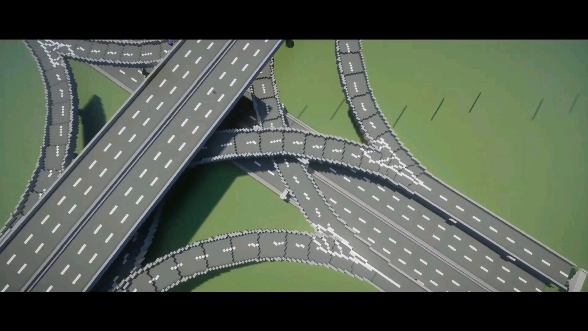 【我的世界】高速公路立交桥教程