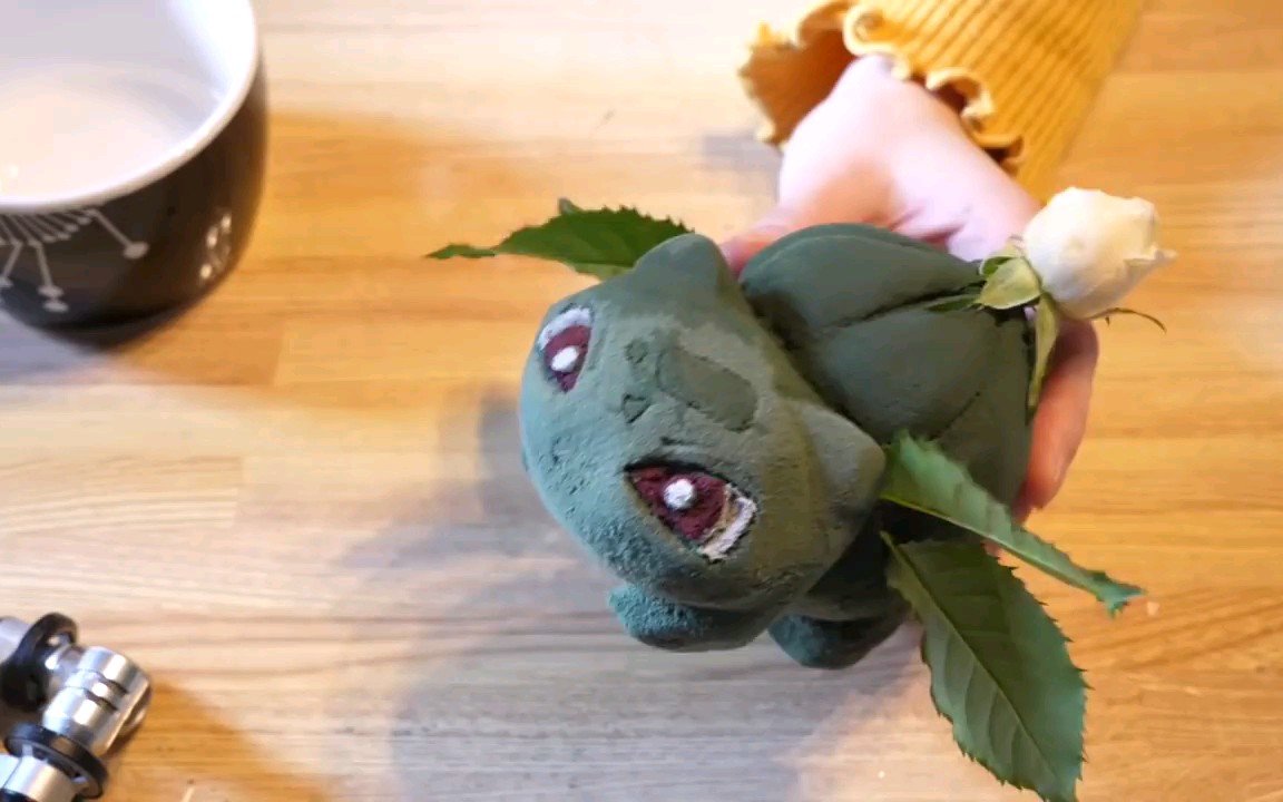 【minicuteclub】diy系列-花泥雕刻妙蛙种子(asmr amsr)