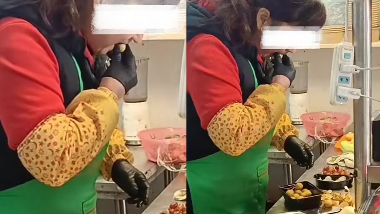 南京一水果店用嘴剥龙眼? 市监局:2021年旧视频 ,当年门店已停业