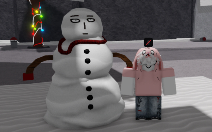 [图]下雪了吖(´･ω･`) Roblox国际服最強战场