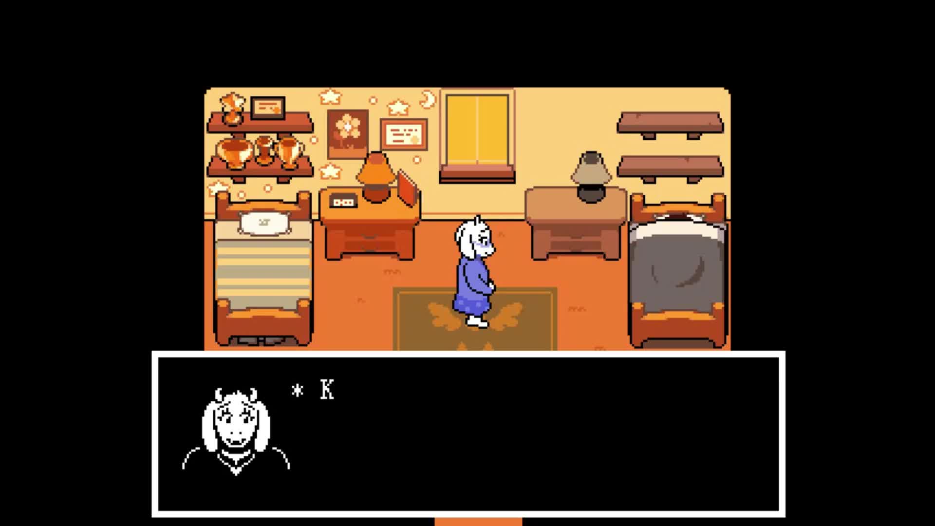 [deltarune]kris不想去上学并睡了一觉_哔哩哔哩 (゜-゜)つロ 干杯