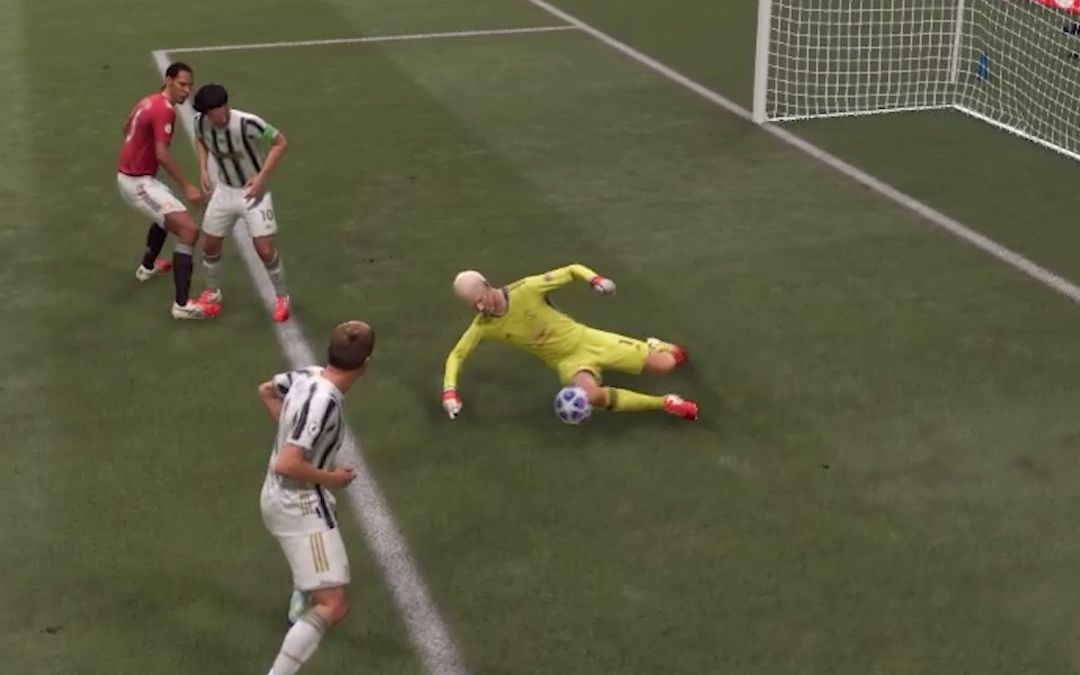 [图]【FIFA21】这就是别人家的门将！