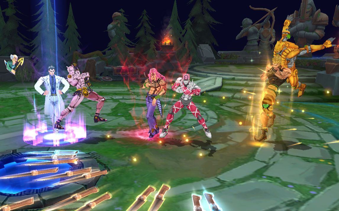 300英雄dio和老板的楼梯战