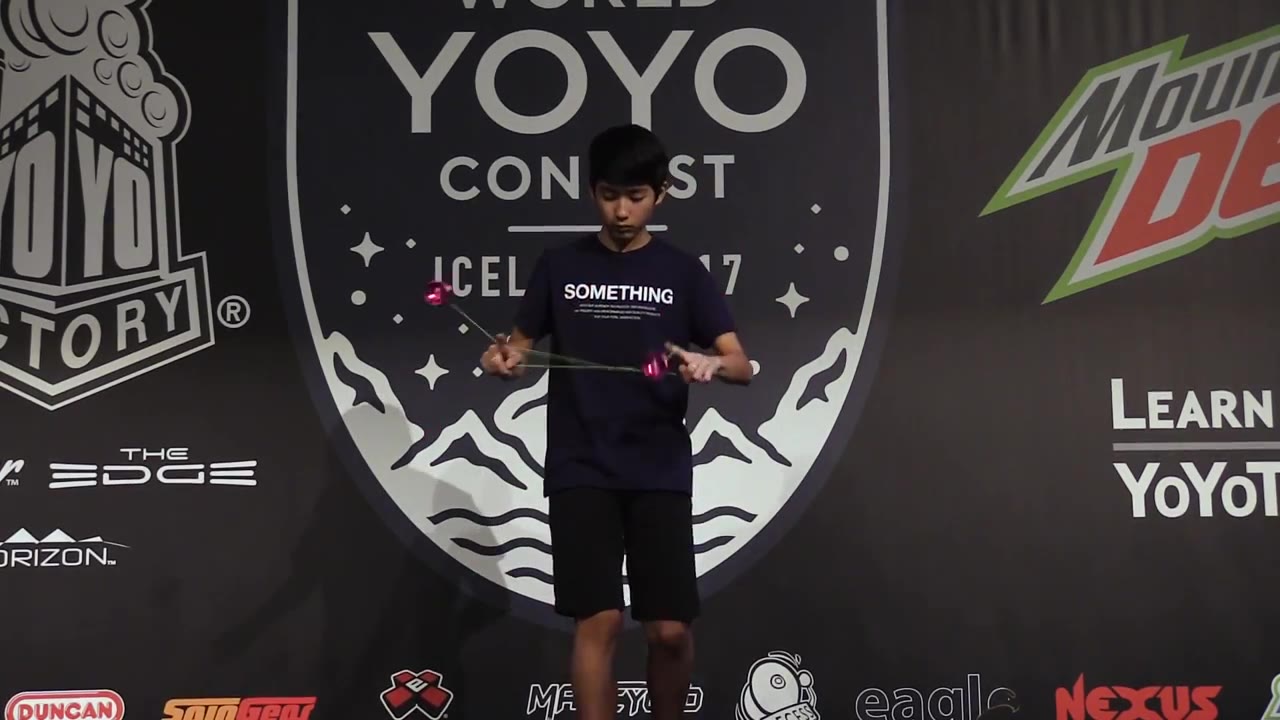 world yoyo contest 3a世界第一 三浦元 史上初4连霸 hajime miura