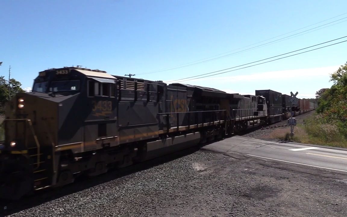 [图]BUSY DAY of Trains on the CSX Mohawk Sub!