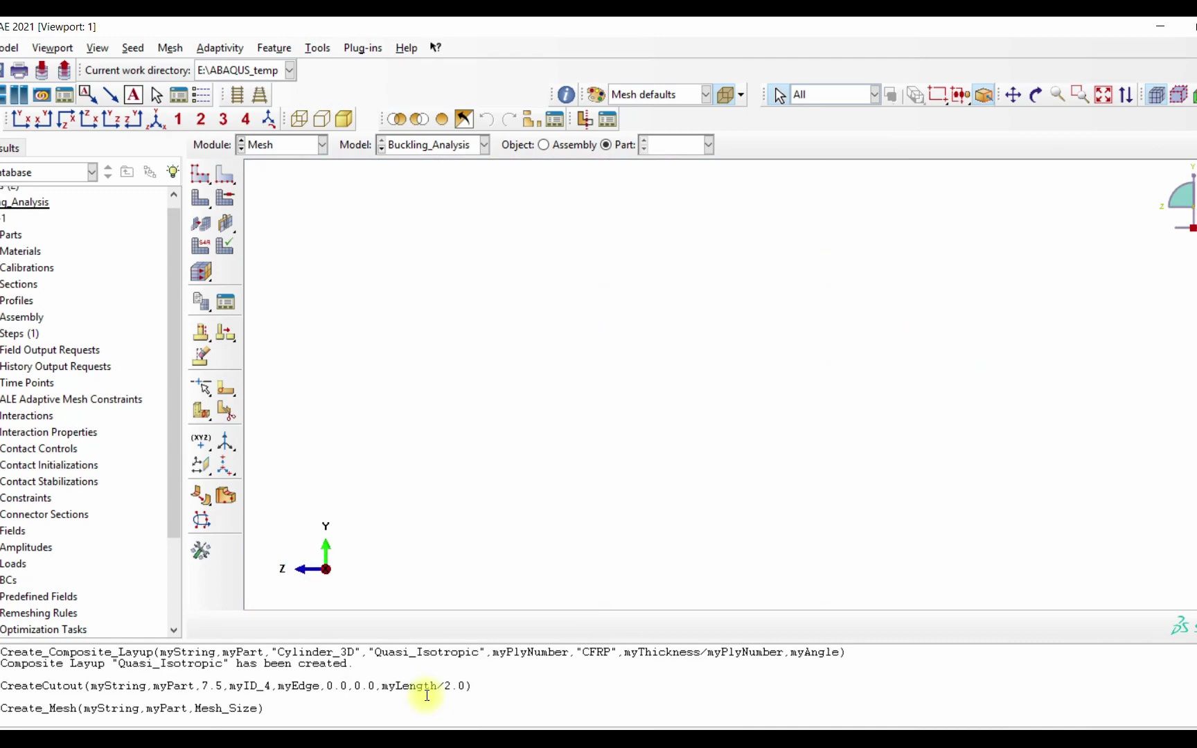 abaqus python#40 创建节点集BoundingCylinder哔哩哔哩bilibili