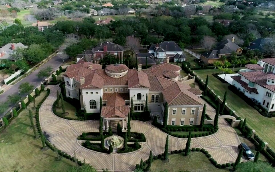 【豪宅收藏】—得克萨斯州—坐落于sugar land金碧辉煌的皇家宫殿豪宅