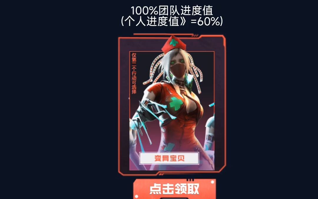 终于领到永久变异宝贝了,打了一个小时hd才开启