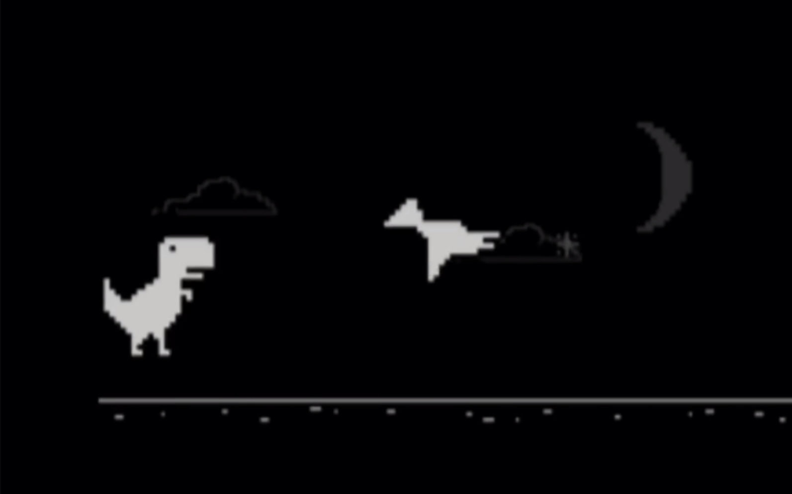 停不下来的谷歌小恐龙