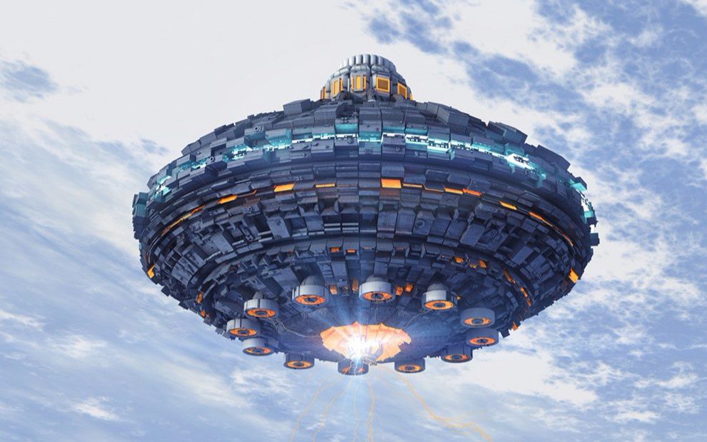 美国曾花上千万制造飞碟外形科幻酷炫你猜它能飞多高
