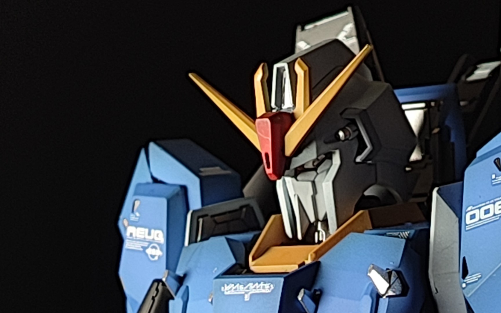 万代mg卡版z高达阴影喷涂