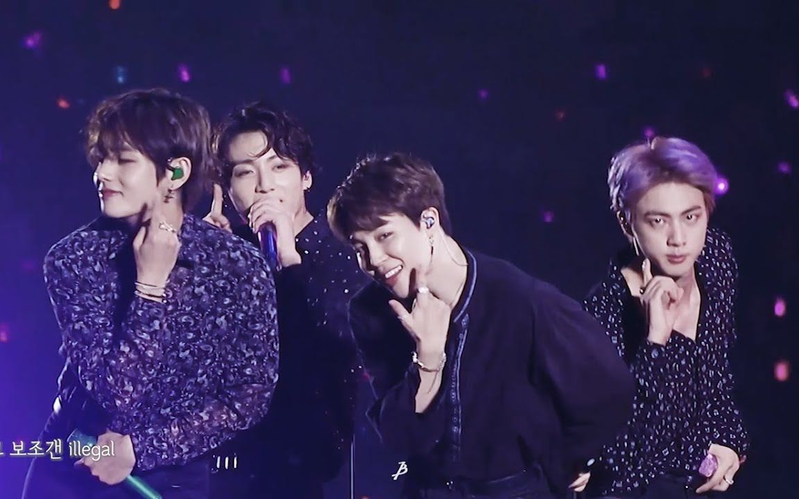 防弹少年团《house of cards   酒窝   pied piper》现场舞台混编饭制