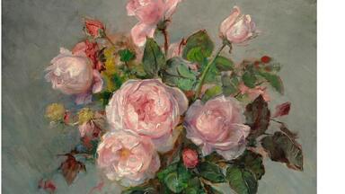 油画】静物-牡丹_哔哩哔哩_bilibili