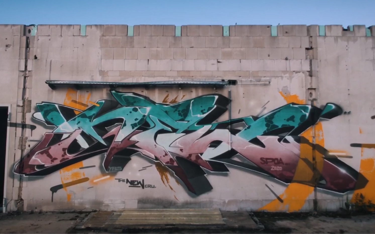 share ‖ piece创作过程——德国涂鸦艺术家spoare153