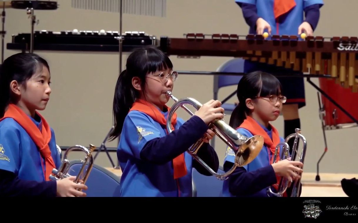 日本小学校铜管乐队的水平2
