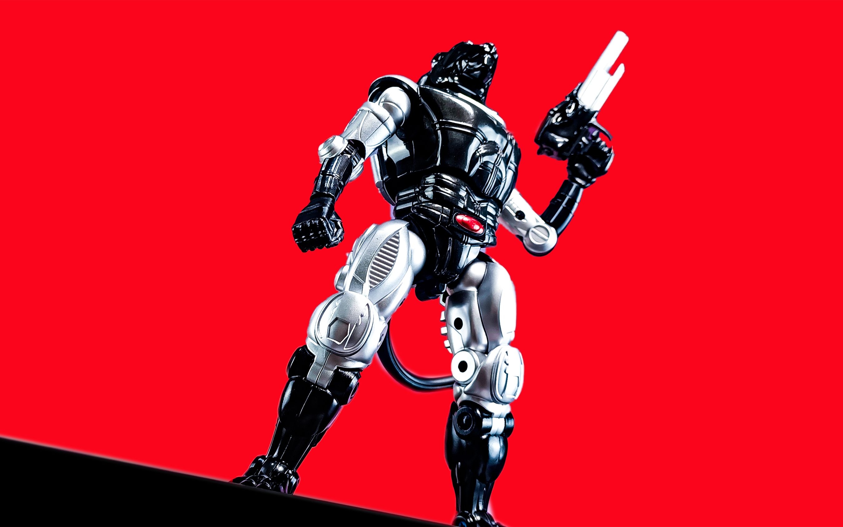 超能勇士bw磁带ta掠夺兽机器狗把玩分享带定格动画-莽姆森