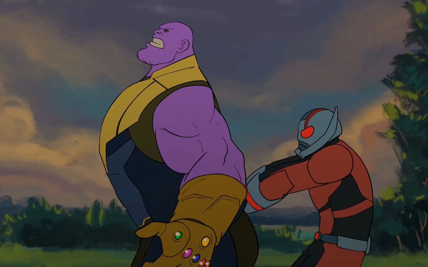 恶搞动画灭霸大战复仇者联盟揭密灭霸鲜为人知的邪恶爱好