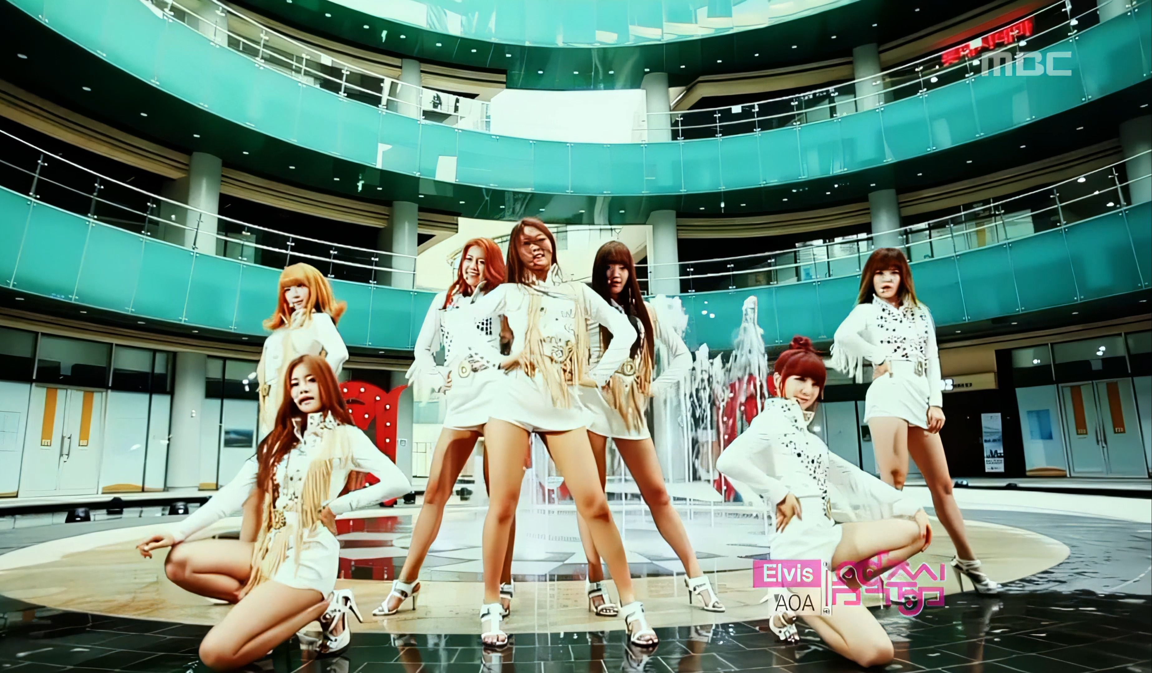 【4K修复】AOA  ELVIS MV哔哩哔哩bilibili