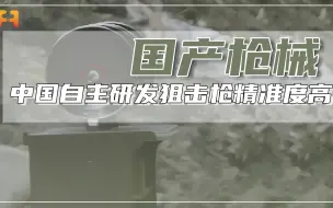 Descargar video: 中国自主研发狙击枪有多强？精准射击硬币大小的弹孔！